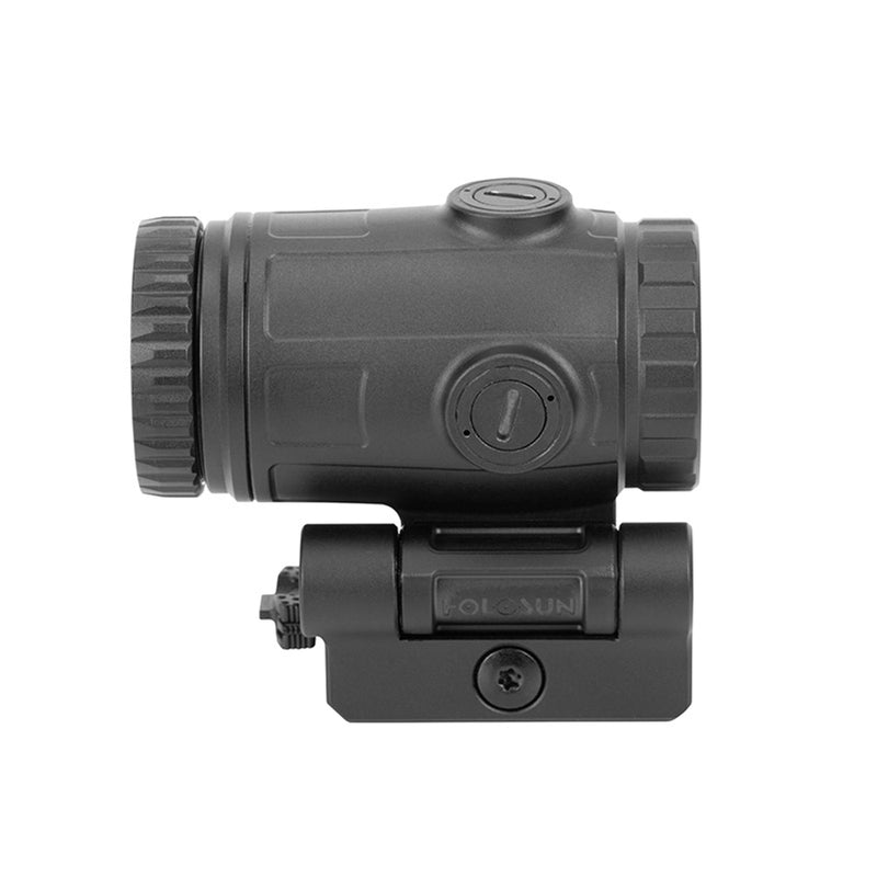 Holosun 3x Ultra-Compact Magnifier Aluminum Housing Flip & QD Mount (HM3X-MICRO)