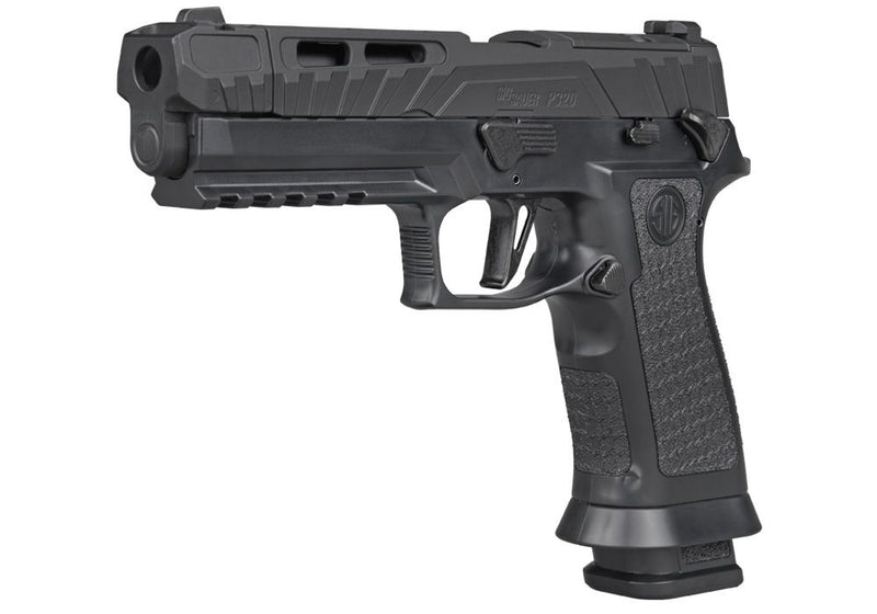 Sig Sauer P320 Spectre COMP Blackout .177 Cal Semi-Automatic Blowback CO2 Air Pistol (AIR-P320SC-177-BLK)