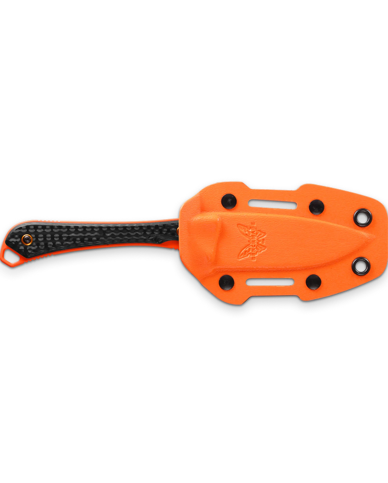 Benchmade Altitude 3.08" Fixed Blade Carbon Fiber Handle Orange Cerakote CPM-S90V 15201OR Knife