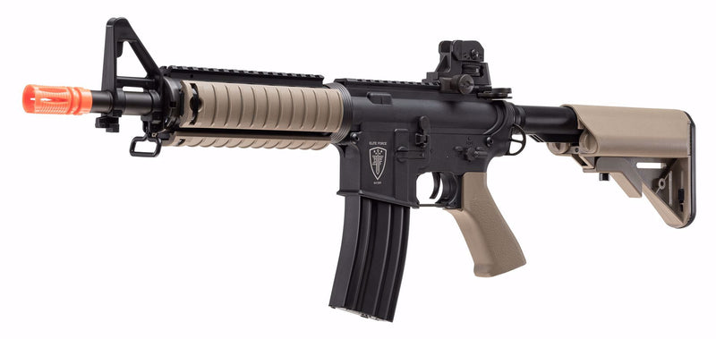 Umarex Elite Force EF M4 CQB-6MM-BLACK/TAN AEG 6mm Airsoft Rifle with EyeTrace System (2279586)