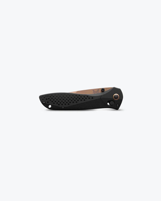 Benchmade Seven Ten Black Aluminum 710 Limited 4" Drop-Point Folding Knife (710FE-2401)