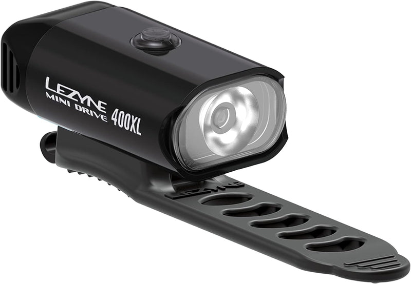 Lezyne Mini Drive 400XL and KTV Drive+ Bicycle Light Set, Front and Rear Pair, 400/40 Lumen (1-LED-24P-V604)