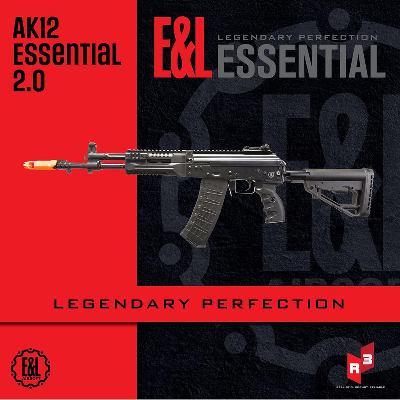 Umarex E&L AK12 Essential 2.0 A116S AEG 6mm Airsoft Rifle (2277004)