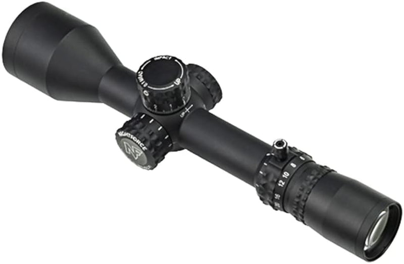 Nightforce NX8 2.5-20X50mm F1 Mil-XT FFP ZeroStop Ultra-Compact Rugged Black Riflescope (C632)