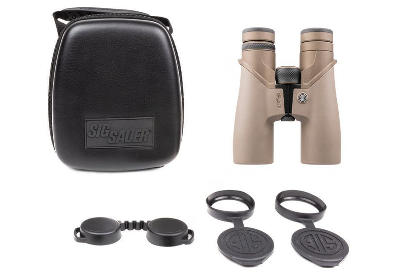 Sig Sauer ZULU10 HDX 10x50 mm Waterproof Fogproof Durable Abbe-Koenig Prism FDE Binocular (SOZ10002)