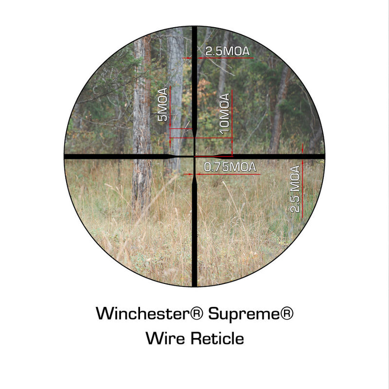 Winchester Supreme 3-9x40mm SFP Riflescope (3-9x40)