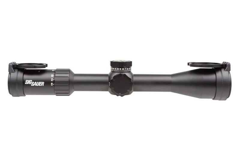 Sig Sauer WHISKEY4 4-16X44mm Exposed Zero Stop Illuminated (FFP) MOA Milling Hunter 2.0 Riflescope (SOW44002)