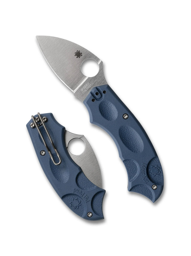 Spyderco Meerkat CPM SPY27 Sprint Run 2" Plain Edge Folding Pocket Knife (C64PCBL)