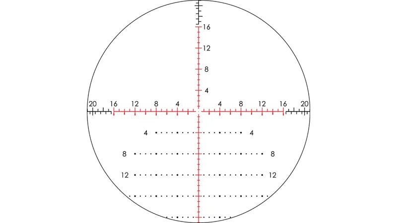 Vortex Optics Razor HD Gen III 4-24x44 FFP EBR-7D MOA 34mm Tube Riflescope (RZR-42401)