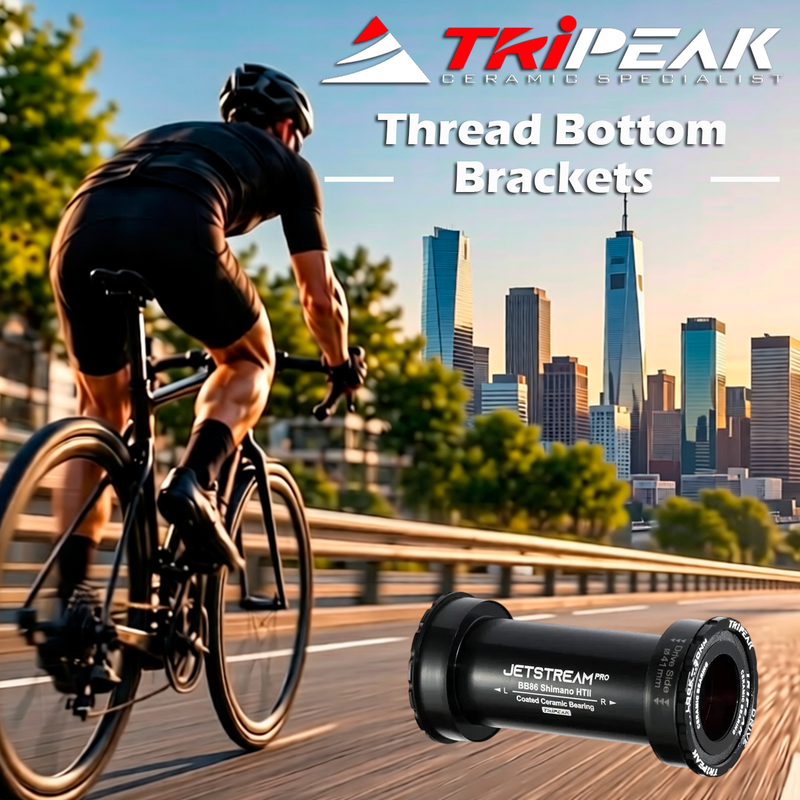 TriPeak Thread Bottom Brackets BB86, Shimano HTII only, ceramic, #6805 (25*37*7mm)