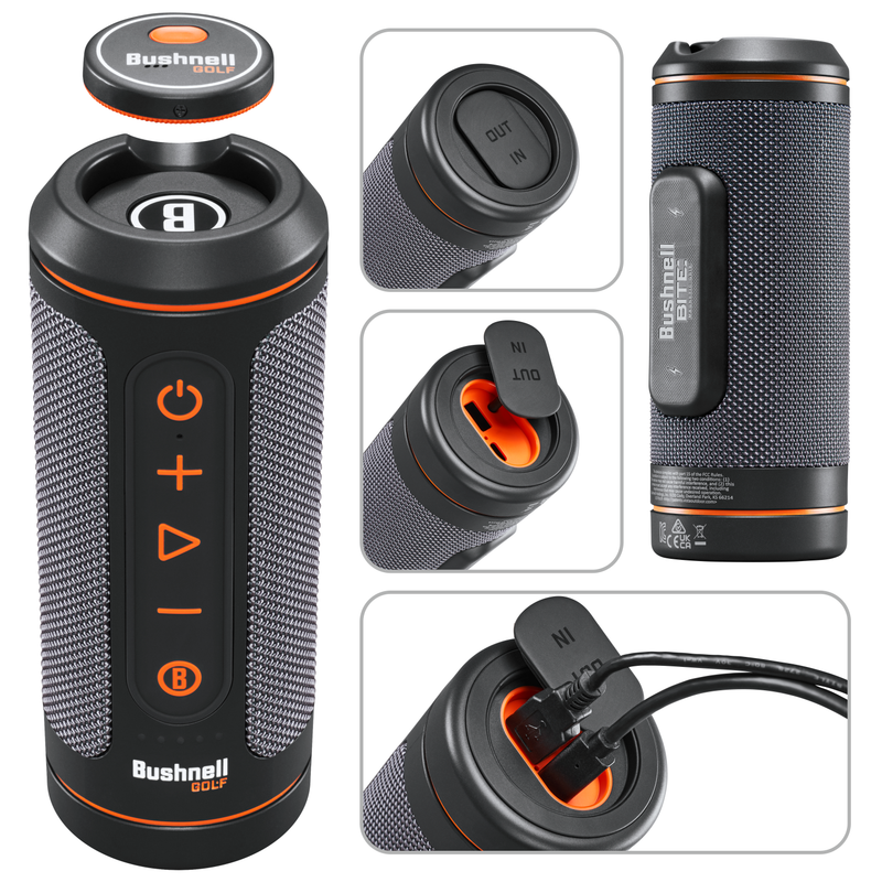 Bushnell Wingman 2 GPS Golf Speaker with Premium Audio Quality