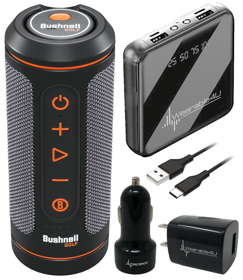 Bushnell Wingman 2 GPS Golf Speaker with Premium Audio Quality