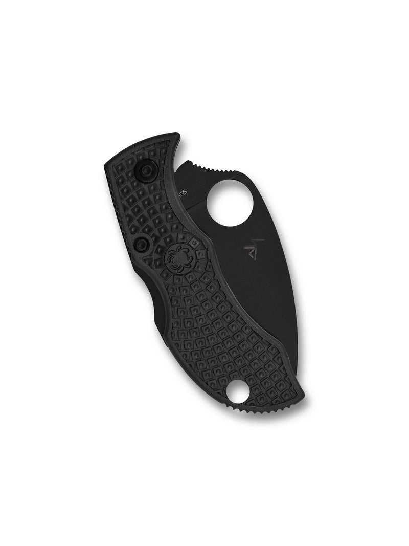 Spyderco Manbug Wharncliffe 1.91" TiCN SpyderEdge Folding Pocket Knife (MBKWSBK)