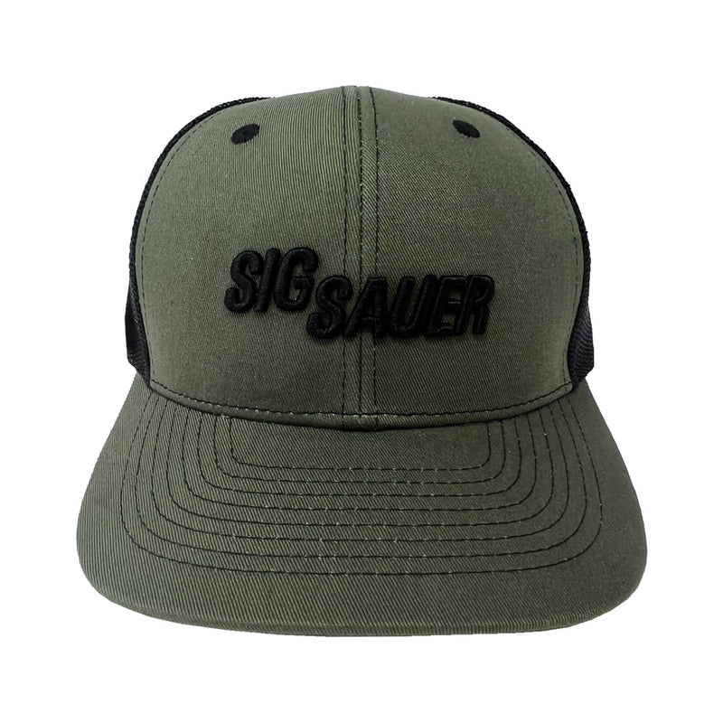 Sig Sauer Embroidered Logo Trucker Hat O/S (SG-HAT-MG-SS)