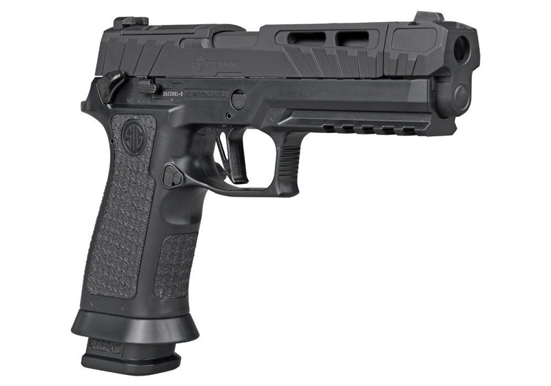 Sig Sauer P320 Spectre COMP Blackout .177 Cal Semi-Automatic Blowback CO2 Air Pistol (AIR-P320SC-177-BLK)