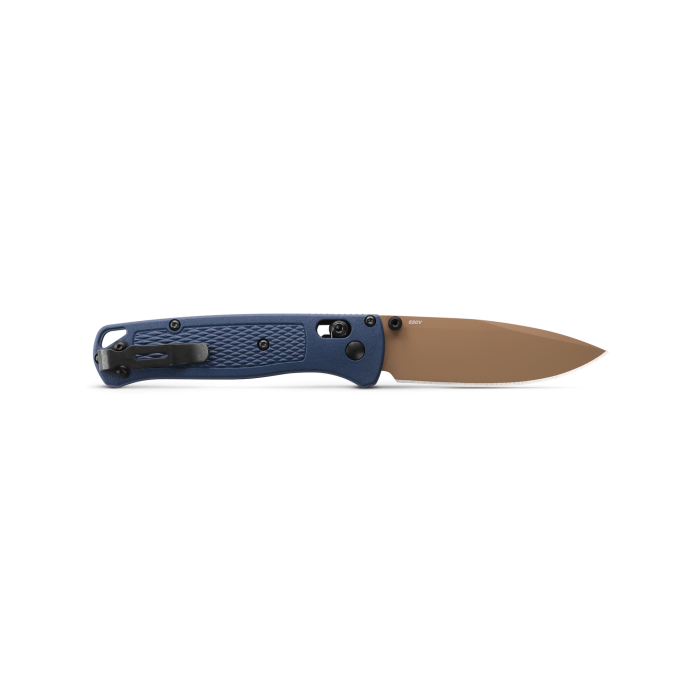 Benchmade 535FE-05 Bugout Crater Blue CPM-S30V 3.24" Plain Edge Pocket Knife