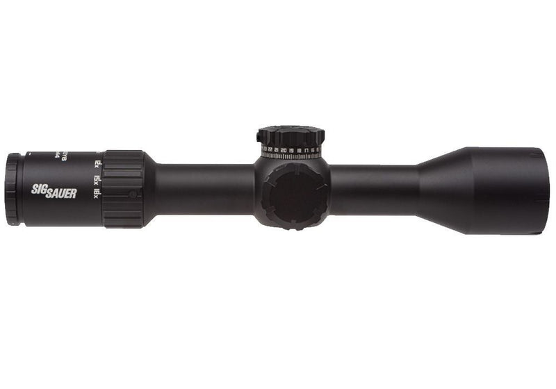 Sig Sauer WHISKEY6 3-18X44mm Multi-Lock Zero Stop (SFP) MOA MILLING HUNTER 2.0 Riflescope (SOW63112)