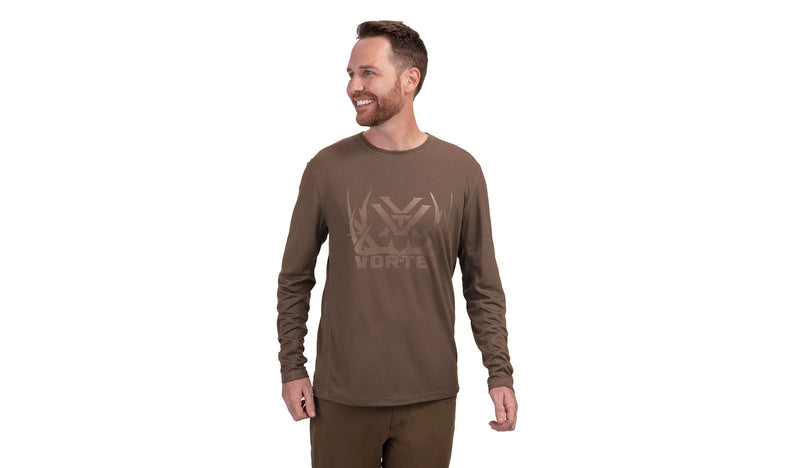 Vortex Optics Full-Tine Performance Grid Men Long Sleeve Shirt
