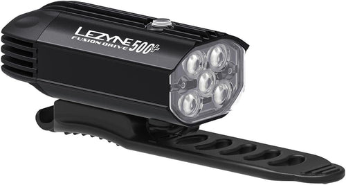 Lezyne Fusion Drive 500+ Bicycle Front Light 500 Lumen White LED USB-C Rechargeable (1-LED-38-V137)
