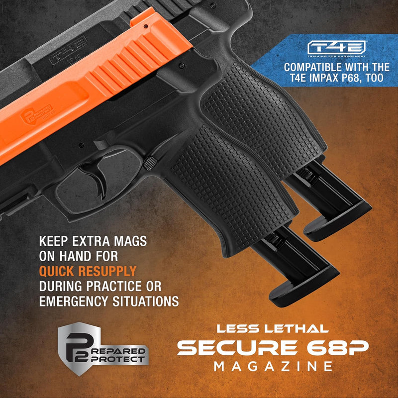 Umarex P2P Secure 68P 6 Rounds .68 Cal Paintball Pistol Magazine (2292335)