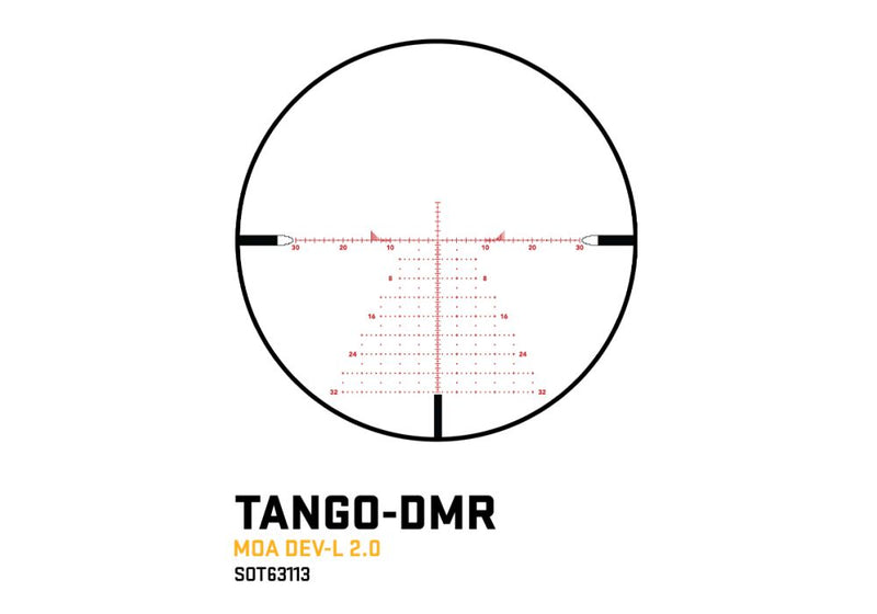 Sig Sauer TANGO-DMR 3-18x44mm FFP MOA DEV-L 2.0 Illuminated Riflescope (SOTD63113)