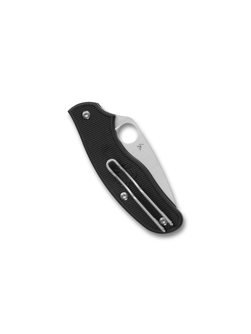 Spyderco Metropolitan Lightweight Plain Edge 2.68" Folding Pocket Knife (C213PBK)