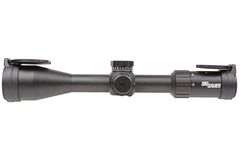 Sig Sauer WHISKEY4 5-20X50mm Exposed Zero Stop Illuminated (FFP) MOA Milling Hunter 2.0 Riflescope (SOW45002)