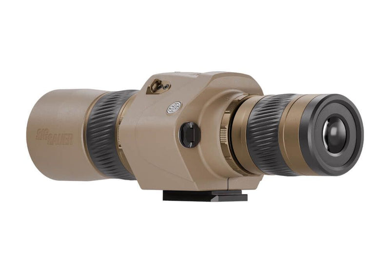 Sig Sauer OSCAR6 HDX PRO 16-32x60mm Compact Spotting Scope with Optical Image Stabilization (SOO62001)