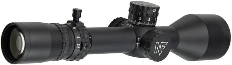 Nightforce NX8 2.5-20X50mm F1 Mil-XT FFP ZeroStop Ultra-Compact Rugged Black Riflescope (C632)