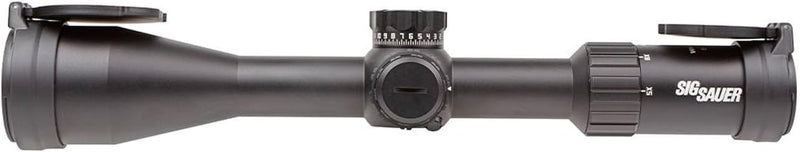 Sig Sauer WHISKEY4 5-20X50mm Exposed Zero Stop Non-Illuminated (FFP) MOA Milling Hunter 2.0 Riflescope (SOW45001)