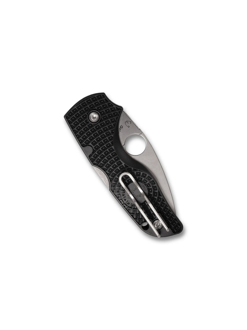 Spyderco Lil' Native Lightweight 2.42" Serrated Edge Folding Pocket Knife (C230SBK)