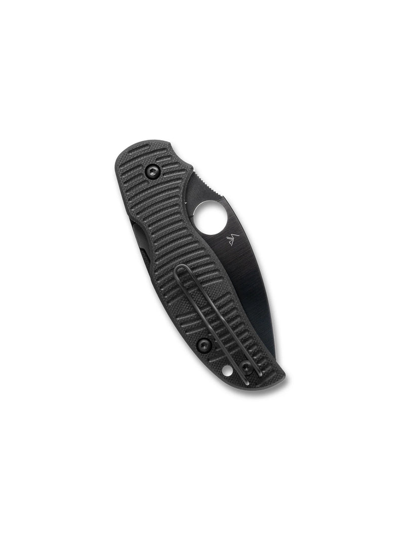 Spyderco Sage 5 Salt CPM MagnaCut Black 3" Plain Edge Folding Pocket Knife (C123GPBKMCBK)