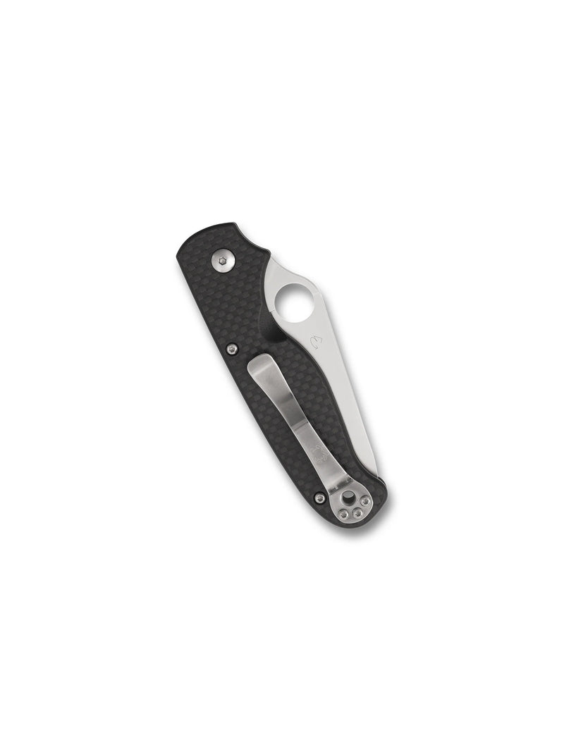 Spyderco ButtonUp Carbon Fiber Combination Edge 3.27" Folding Pocket Knife (C275CFPS)