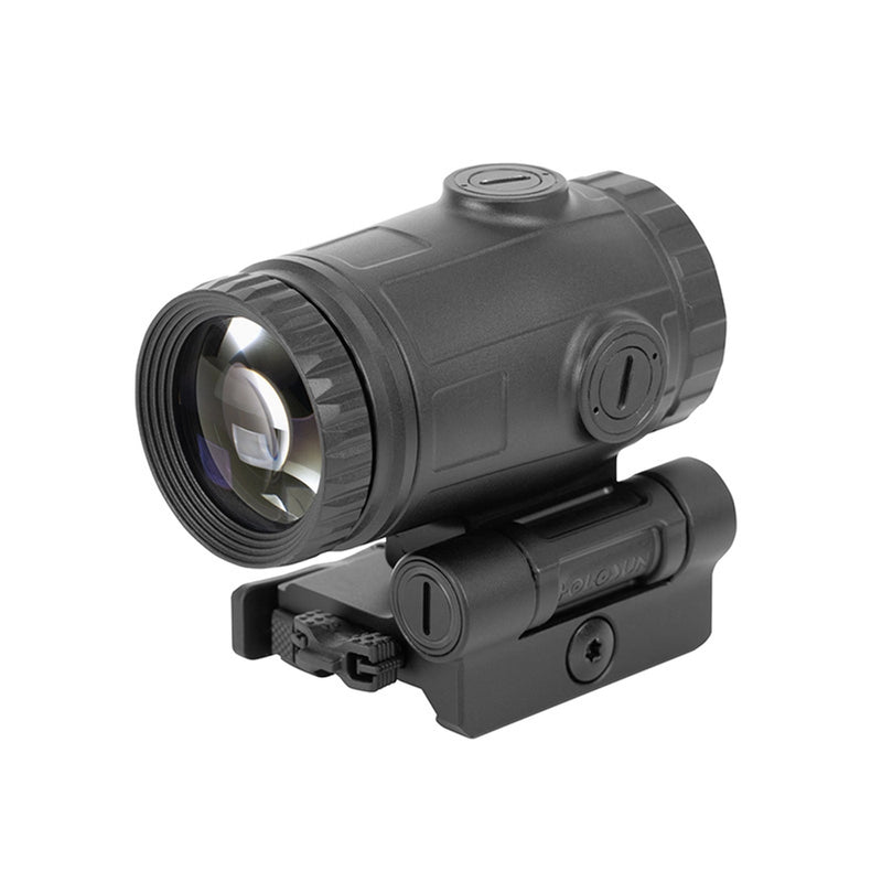 Holosun 3x Ultra-Compact Magnifier Aluminum Housing Flip & QD Mount (HM3X-MICRO)