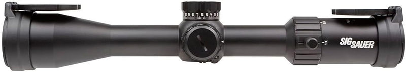 Sig Sauer WHISKEY4 4-16X44mm Exposed Zero Stop Illuminated (FFP) MOA Milling Hunter 2.0 Riflescope (SOW44002)