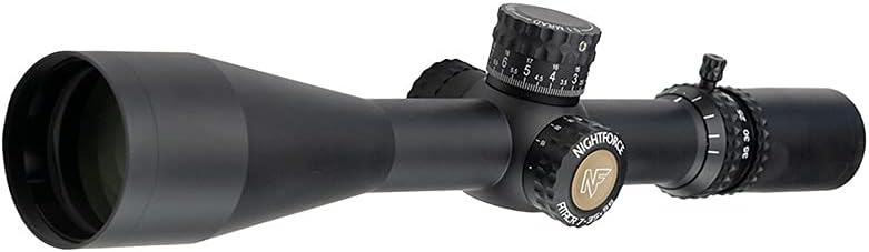 NIGHTFORCE ATACR 7-35x56mm F2 34mm Tube Illuminated ZeroSet Second Focal Plane Black Hunting Gun Scope, Moar-T Reticle, C626