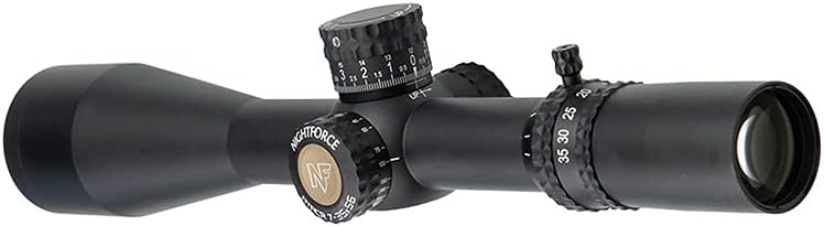 NIGHTFORCE ATACR 7-35x56mm F2 34mm Tube Illuminated ZeroSet Second Focal Plane Black Hunting Gun Scope, Moar-T Reticle, C626