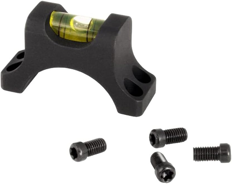 NightForce XTRM 30mm 4 Screw Top Half of Ring With Bubble Level, Black