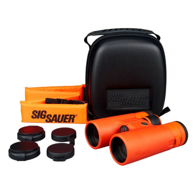 Sig Sauer ZULU4 HD 12x50mm Closed Bridge Orange Binocular (SOZ40002OR)