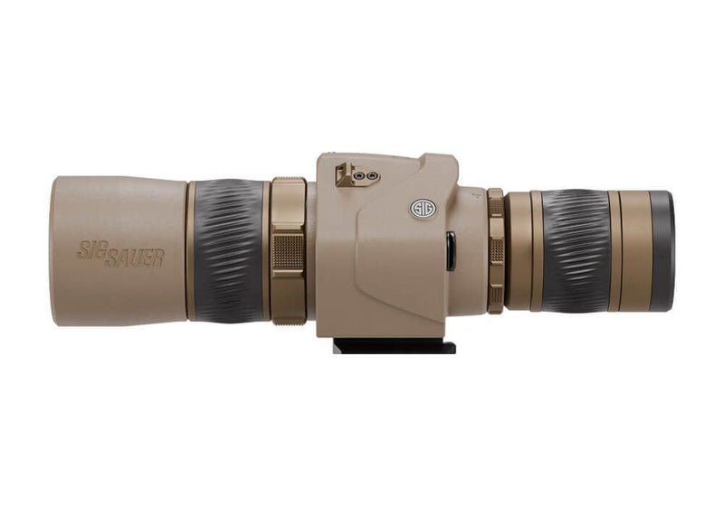 Sig Sauer OSCAR6 HDX PRO 16-32x60mm Compact Spotting Scope with Optical Image Stabilization (SOO62001)