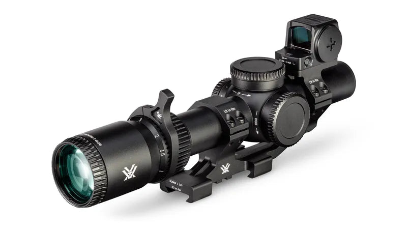 Vortex Optics Venom Bundle 1-6x24 SFP AR-BDC3 (MOA) Riflescope and Venom 3 MOA Enclosed Micro Red Dot Sight (BNDL-VEN1601-VENMRD3-MTS)