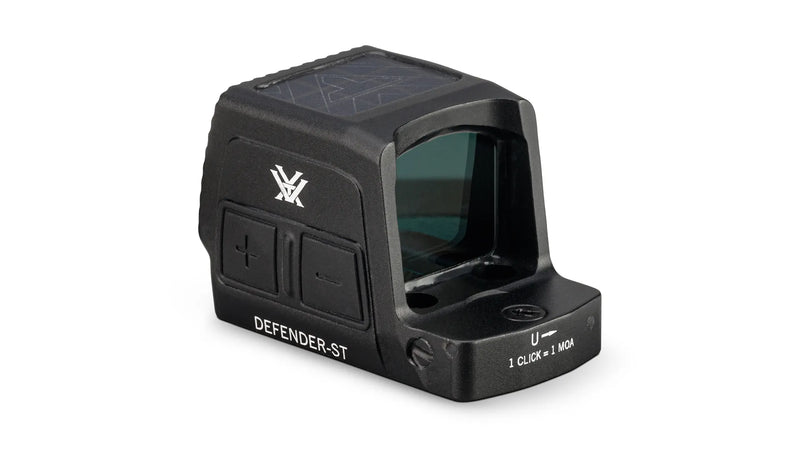 Vortex Optics Defender-ST Enclosed Solar 3 MOA Dot / 32 MOA Circle Micro Red Dot (DFST-MRD3-E)