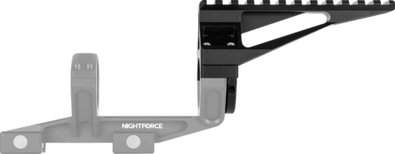 Nightforce Rail Accessory Platform Improved (RAP-i) with Multimount Cap 34mm, Black (A686)