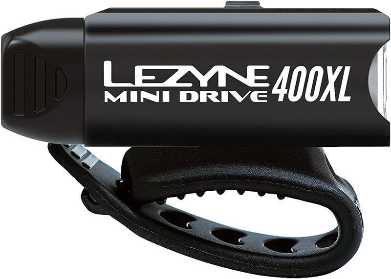 Lezyne Mini Drive 400XL and KTV Drive+ Bicycle Light Set, Front and Rear Pair, 400/40 Lumen (1-LED-24P-V604)