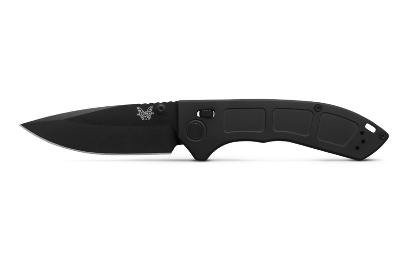 Benchmade 748BK-01 Narrows Black Titanium Drop-Point 3.43" Plain Edge Pocket Knife