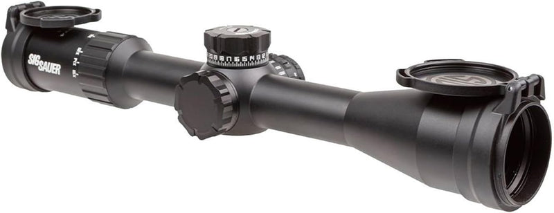 Sig Sauer WHISKEY4 4-16X44mm Exposed Zero Stop Illuminated (FFP) MOA Milling Hunter 2.0 Riflescope (SOW44002)