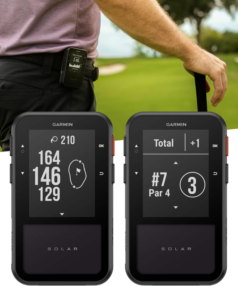 Garmin Approach G20 Solar GPS Golf Handheld with Solar Charging (010-02889-00)