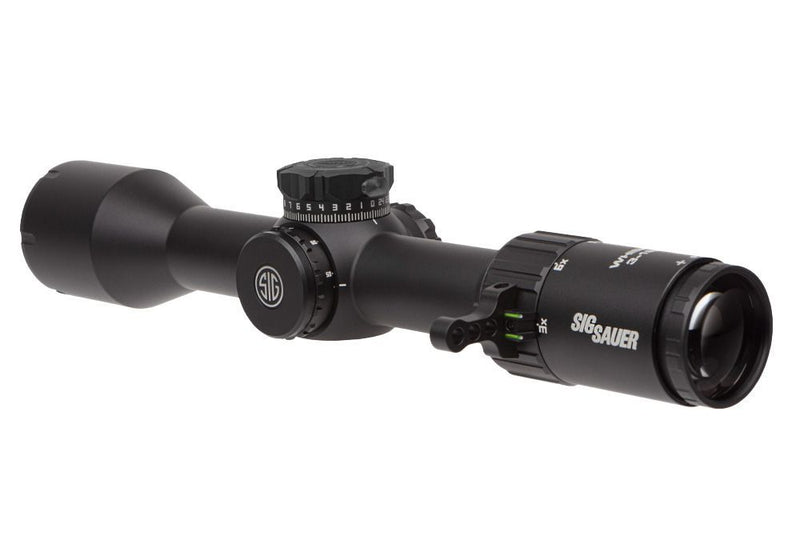 Sig Sauer WHISKEY6 3-18X44mm Multi-Lock Zero Stop (SFP) MOA MILLING HUNTER 2.0 Riflescope (SOW63112)