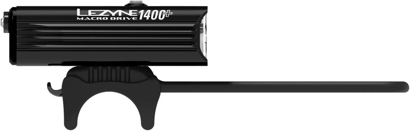 Lezyne Macro Drive 1400+ and Strip Drive Pro 400+ Bicycle Light Set, Front and Rear Pair, 1400/400 Lumen, USB-C Rechargeable (1-LED-4P-V1737)