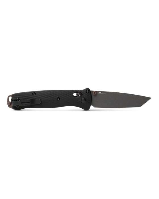 Benchmade 537GY-03 Bailout Black Aluminum CPM-M4 3.38" Folding Pocket Knife